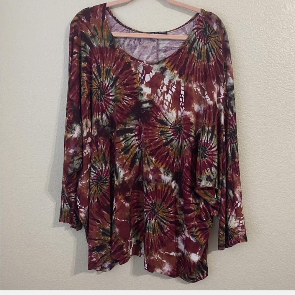 Tie-Dye Women's dress Top